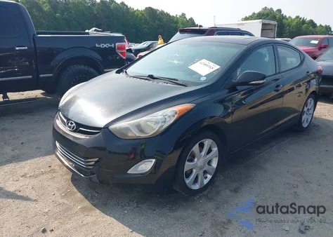 2013 Hyundai Elantra Gls/Limited z USA, uszkodzony, nr VIN KMHDH4AEXDU656597